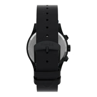 MK1 CHRONOGRAPH 40 MM LEATHER STRAP - BLACK / BLUE