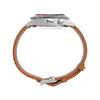 TIMEX WATERBURY TRADITIONAL GMT LEATHER - TAN / STAINLESS