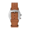 TIMEX WATERBURY TRADITIONAL GMT LEATHER - TAN / STAINLESS