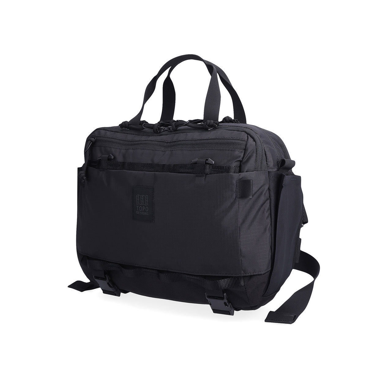 TOPO DESIGNS MOUNTAIN CROSS BAG - BLACK / BLACK