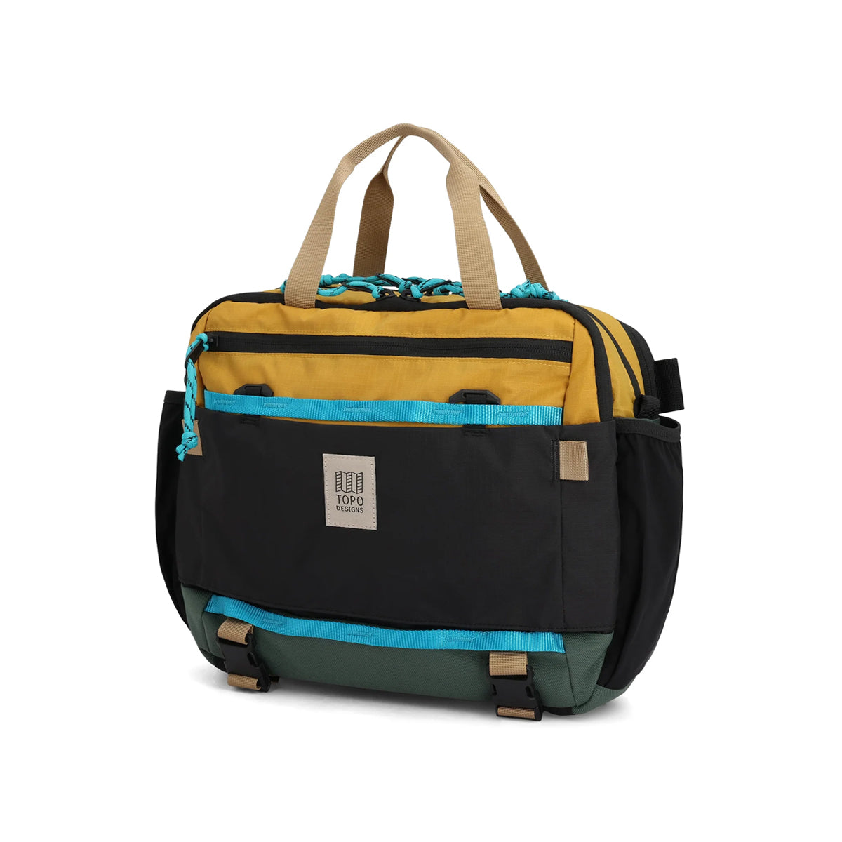 MOUNTAIN CROSS BAG - MUSTARD / FOREST