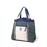 MOUNTAIN UTILITY TOTE - FOREST / BONE WHITE