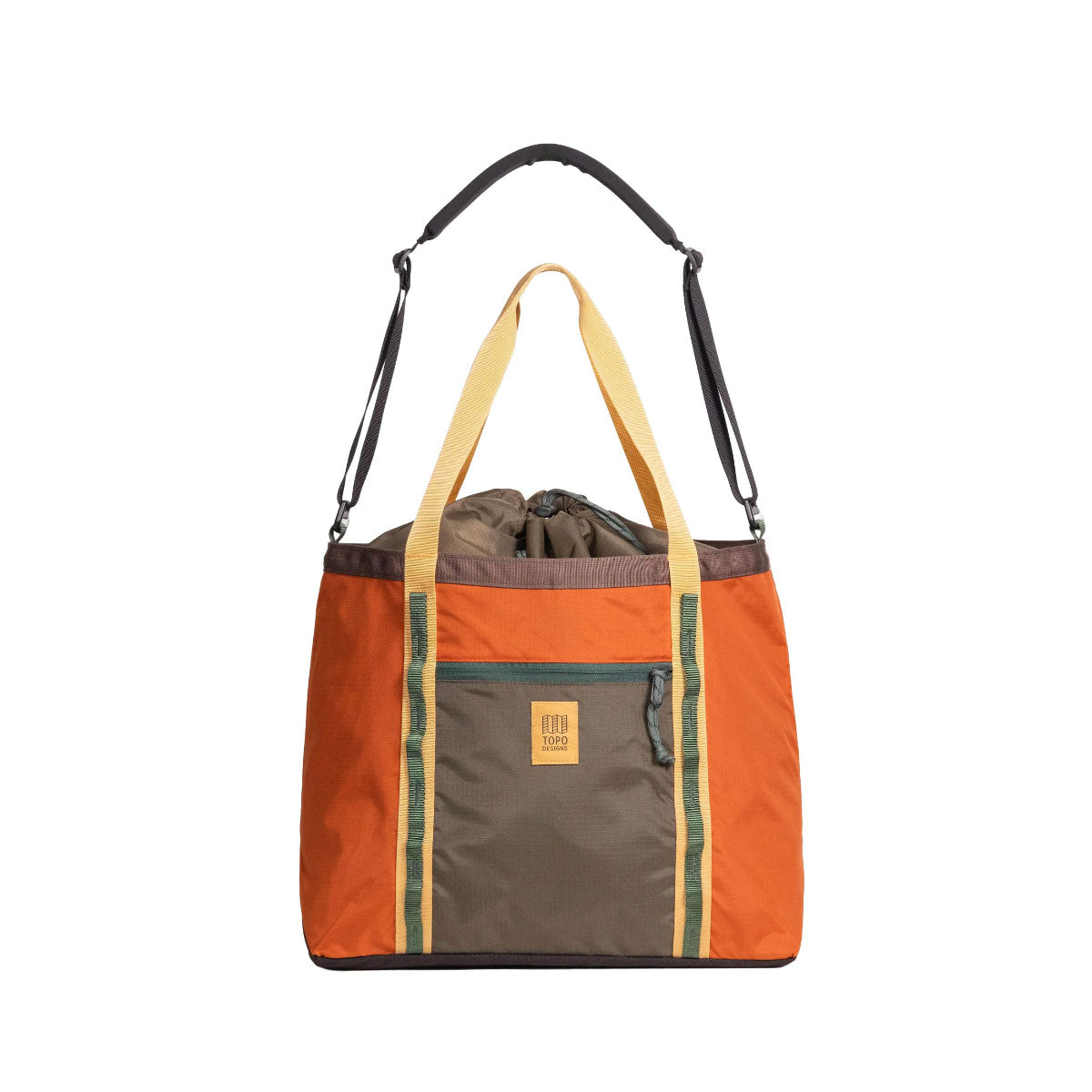 MOUNTAIN UTILITY TOTE - WOODLAND / TERRACOTTA