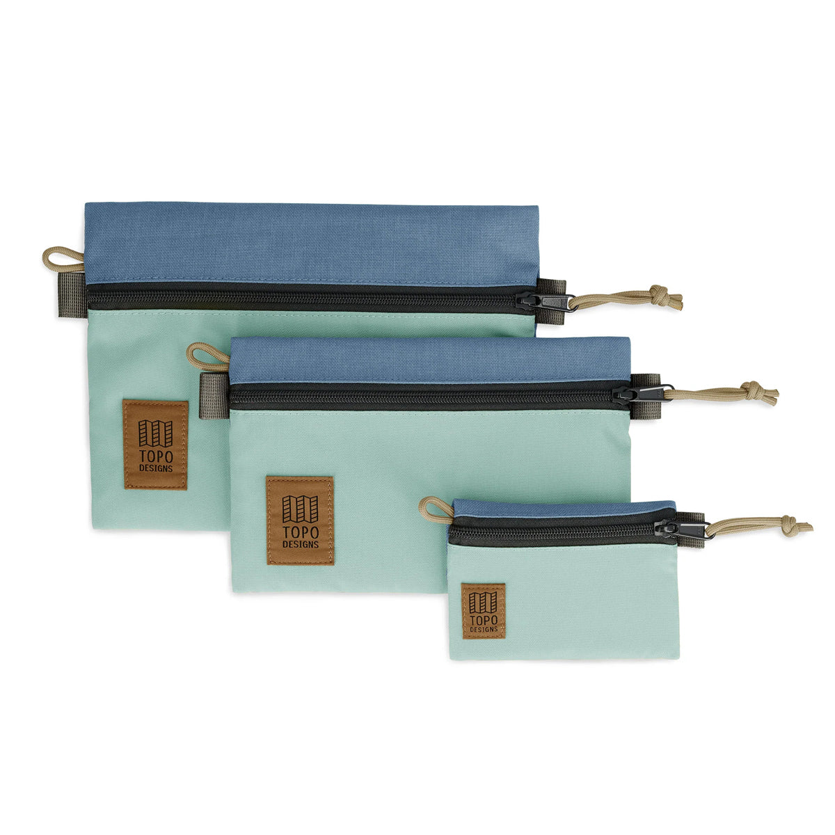 ACCESSORY BAG - STONE BLUE / ASH GREEN