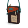 MINI SHOULDER BAG - CLAY / CHOCOLATE