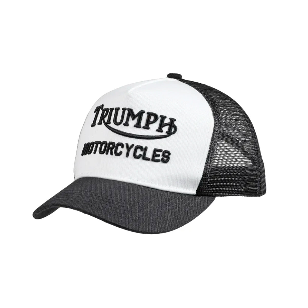 TRIUMPH OIL TRUCKER TRIUMPH MOTO EMB - BLACK/BONE