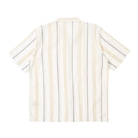 ROAD SHIRT - ECRU NAVY / SAND STRIPE