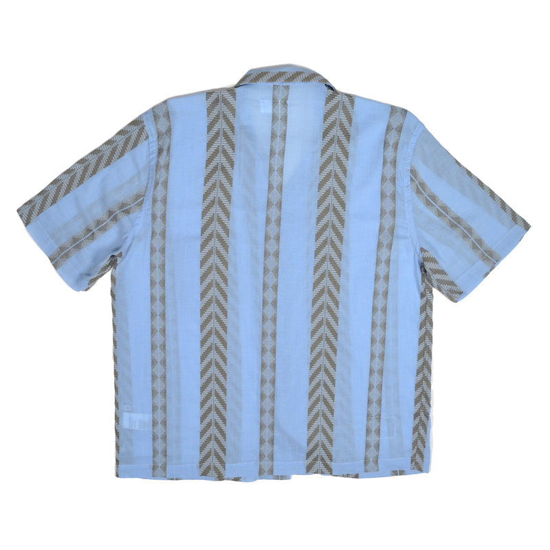 ROAD SHIRT HENDRIX BEACH STRIPE - PALE BLUE