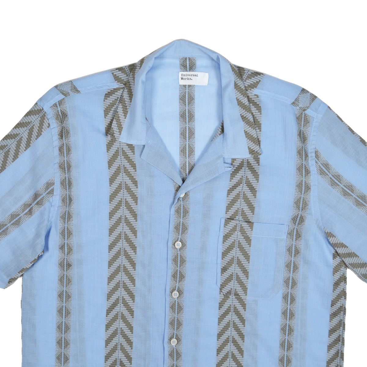 ROAD SHIRT HENDRIX BEACH STRIPE - PALE BLUE – Reserve Supply Company