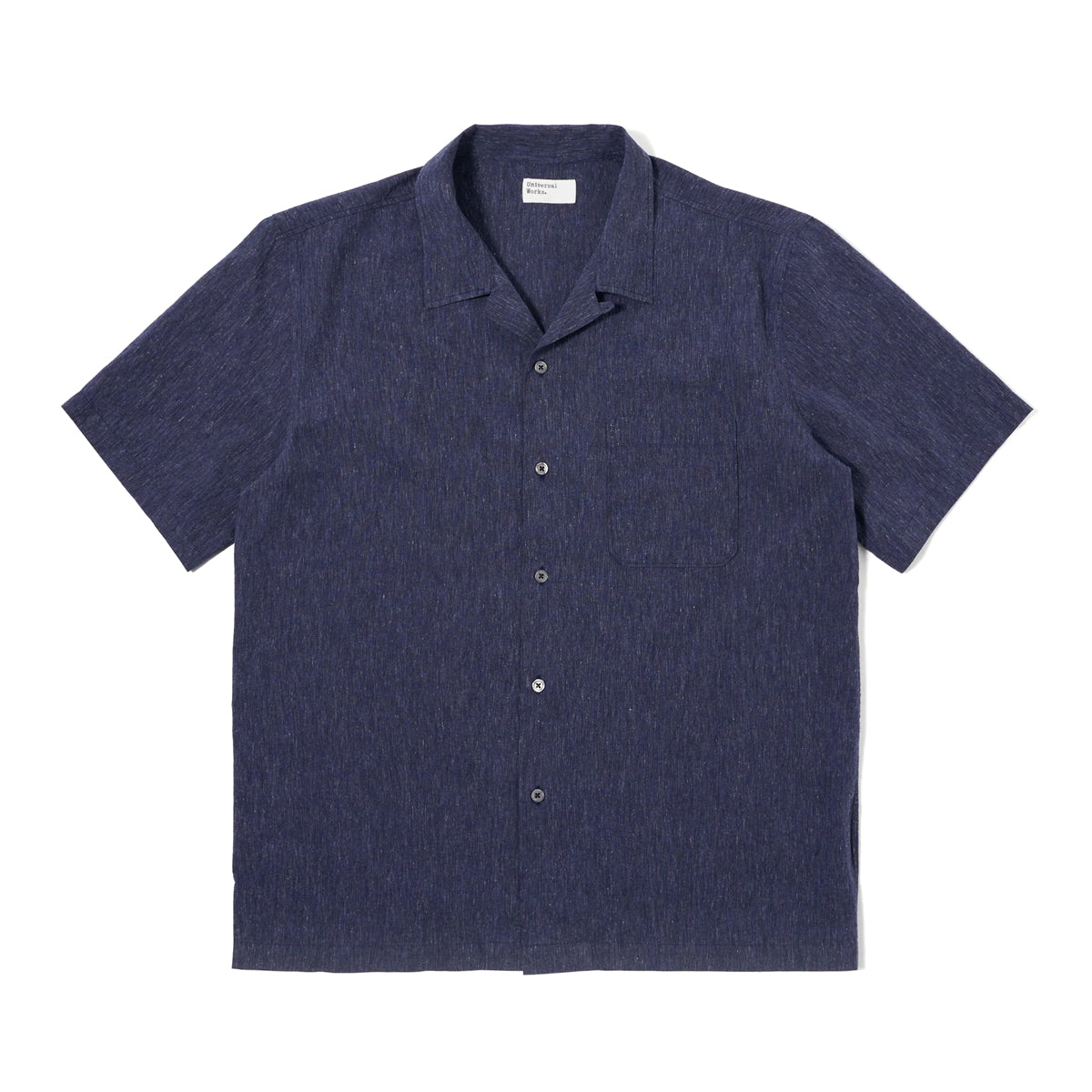 ROAD SHIRT - SIDO LINEN MIX NAVY