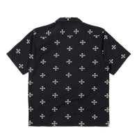 CAMP SHIRT - DIAMOND BLACK