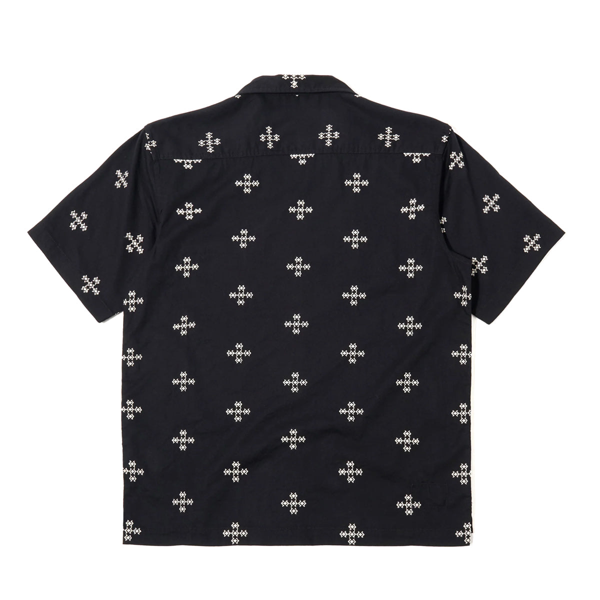 CAMP SHIRT - DIAMOND BLACK