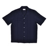 UNIVERSAL WORKS SAL ROAD SHIRT MAUI COTTON - NAVY