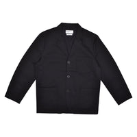 THREE BUTTON JACKET -  BLACK