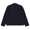 Dark blue jacket on a white background