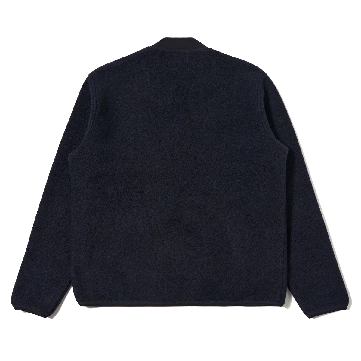 Dark blue jacket on a white background