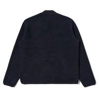 Dark blue jacket on a white background