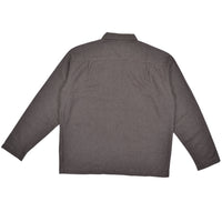 ZIP SHIRT - BROWN