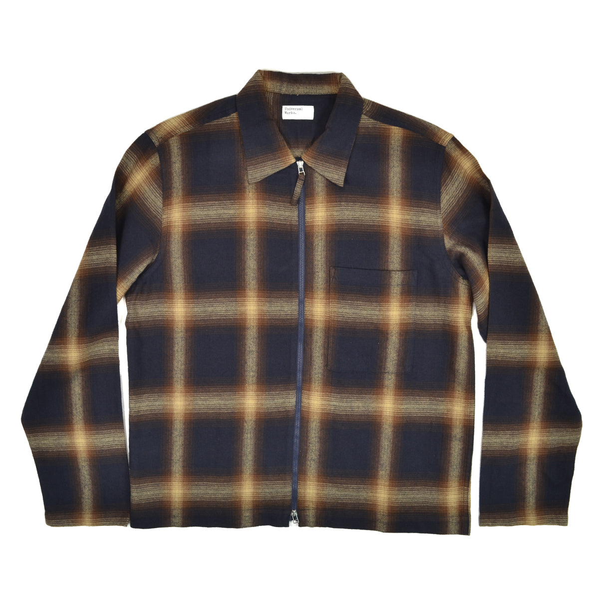 ZIP SHIRT - NAVY
