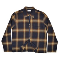 ZIP SHIRT - NAVY