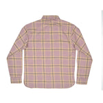 3SIXTEEN CROSSCUT FLANNEL - MAUVE