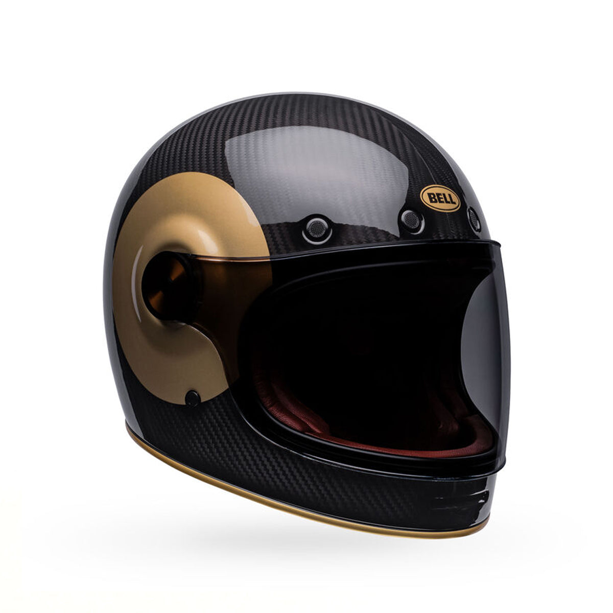 BELL BULLITT CARBON HELMET - TT GLOSS BLACK / GOLD – Reserve