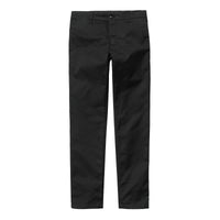 CARHARTT WIP SID PANT - BLACK RINSED