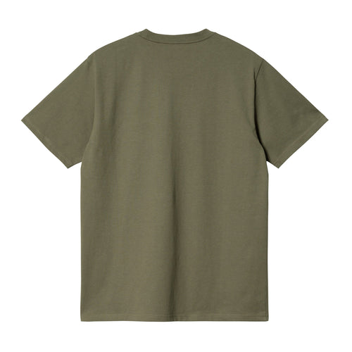 CARHARTT WIP POCKET T-SHIRT - SEAWEED