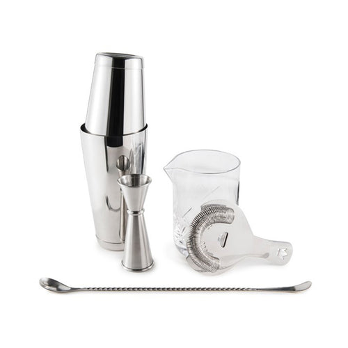 COCKTAIL KINGDOM ESSENTIAL COCKTAIL SET - STAINLESS STEEL