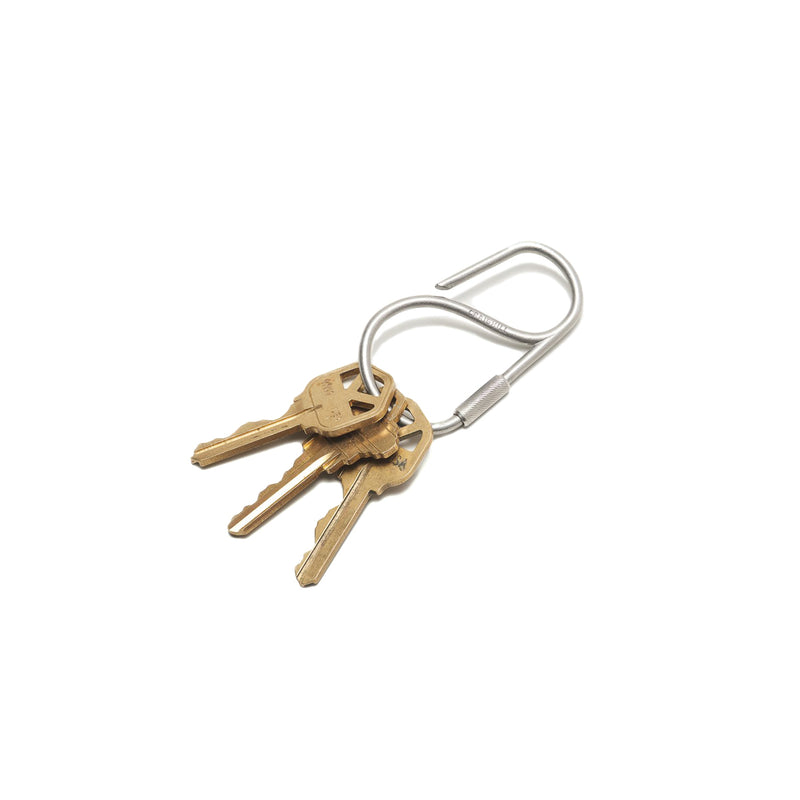 CRAIGHILL OFFSET KEYRING - STAINLESS STEEL