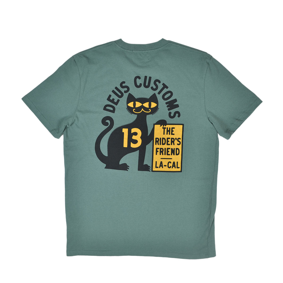 DEUS EX MACHINA SUPER STITIOUS TEE - WORK GREEN – Reserve