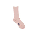 DRUTHERS NYC EVERYDAY ORGANIC COTTON CREW SOCK - PINK