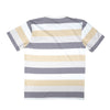 FAR AFIELD BOLD STRIPE TEE - CLOUDBURST