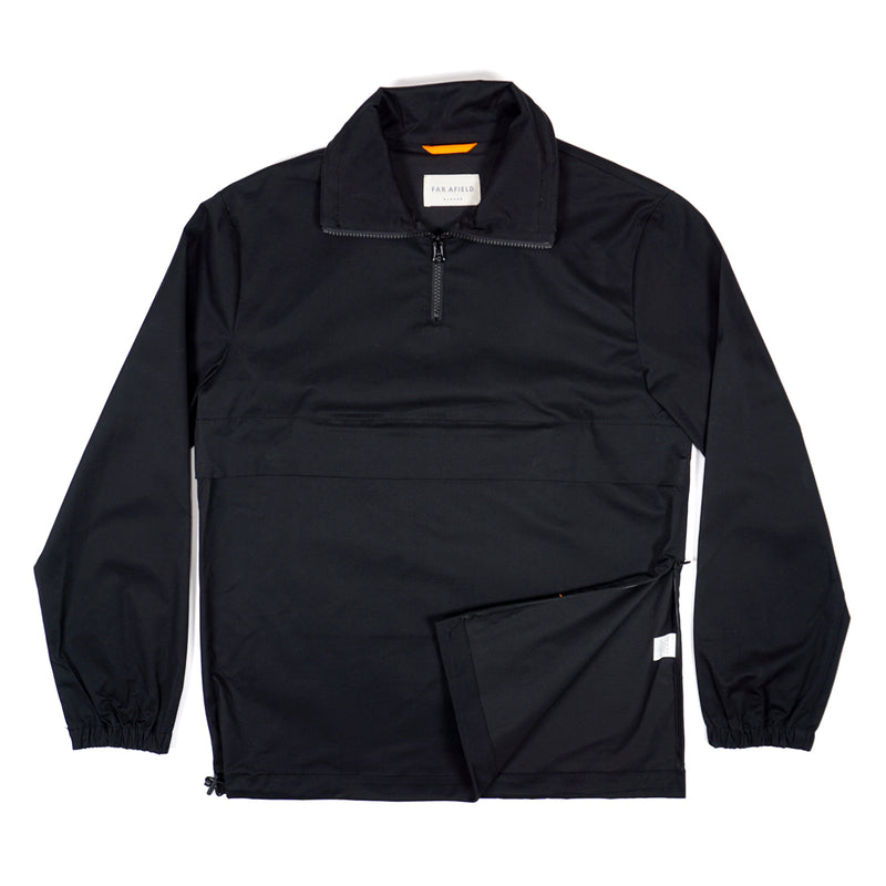 FAR AFIELD UMI CAGOULE - BLACK
