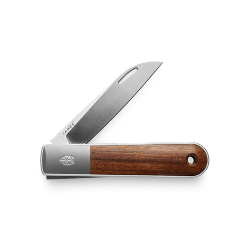 THE JAMES BRAND THE WAYLAND STRAIGHT - ROSEWOOD STAINLESS WOOD