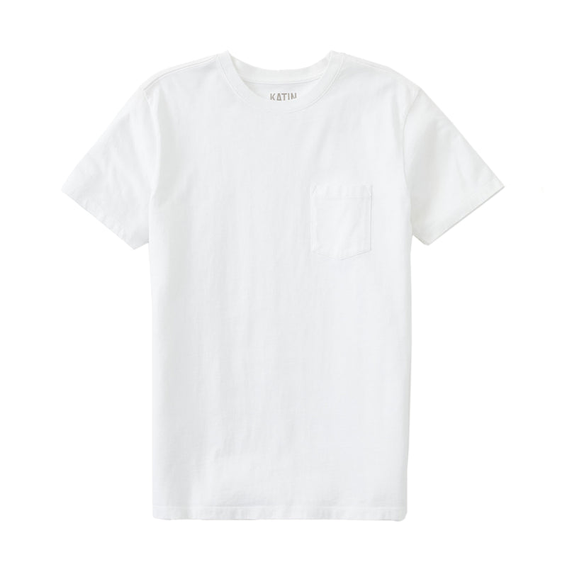 KATIN BASE TEE - WHITE