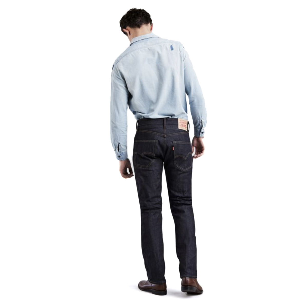 LVC 1967 505 JEANS ORGANIC RIGID INDIGO - DARK WASH