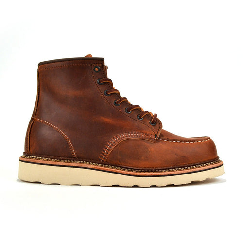 RED WING HERITAGE 6-IN MOC TOE STYLE 1907 - COPPER ROUGH & TOUGH