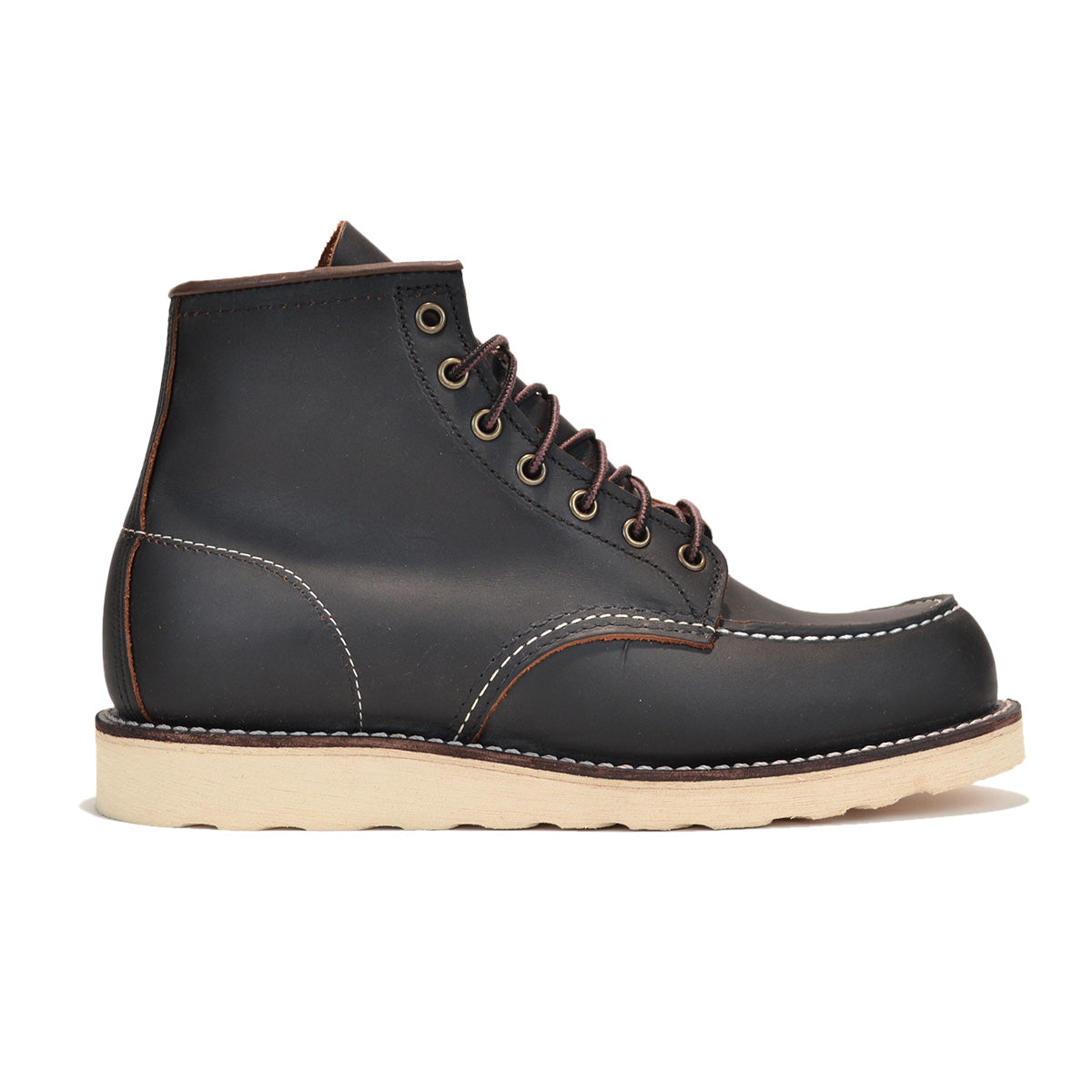 RED WING HERITAGE 6-IN MOC TOE STYLE 8849 - BLACK PRAIRIE