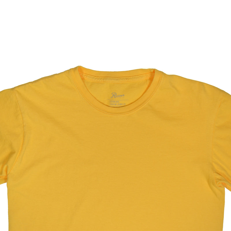 GARMENT DYED TEE - GOLD