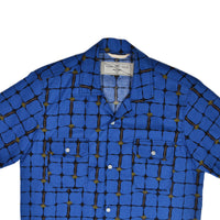 3SIXTEEN INFANTRY S/S SHIRT - BLUE LOTUS PRINT