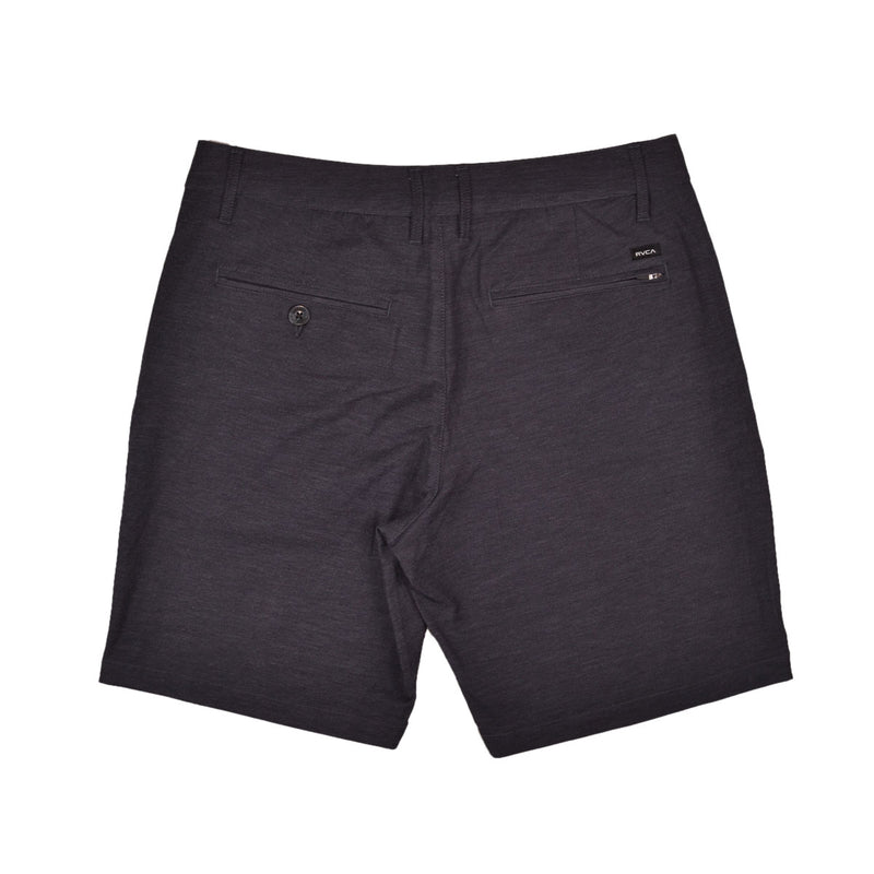 RVCA BACK IN HYBRID SHORT - DENIM HEATHER