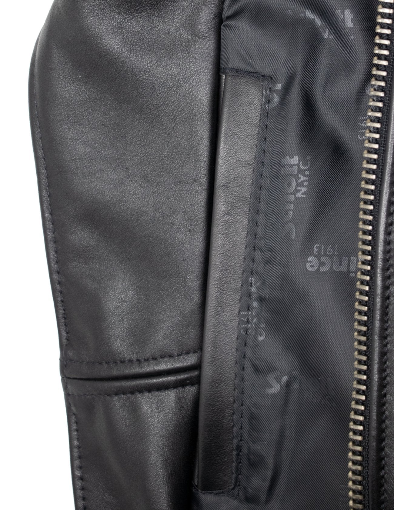 503 MEN'S LIGHT WEIGHT COWHIDE MOTORCYCLE JACKET - BLACK – Reserve