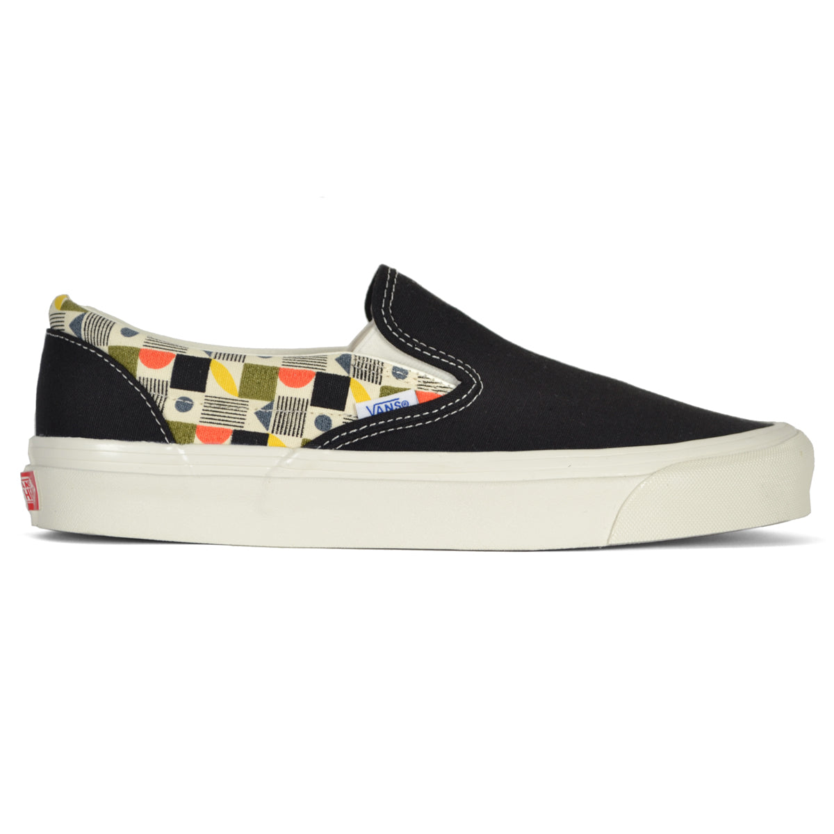 Vans slip on sf black cheap