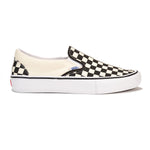 SKATE SLIP-ON - BLACK & WHITE CHECKER
